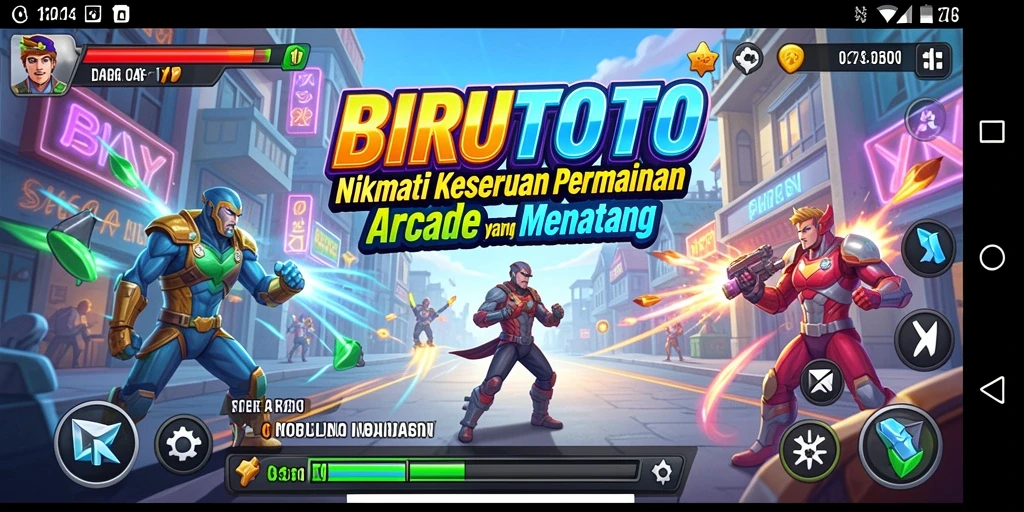 Tampilan menakjubkan dari gameplay <strong>BIRUTOTO</strong> yang menantang.