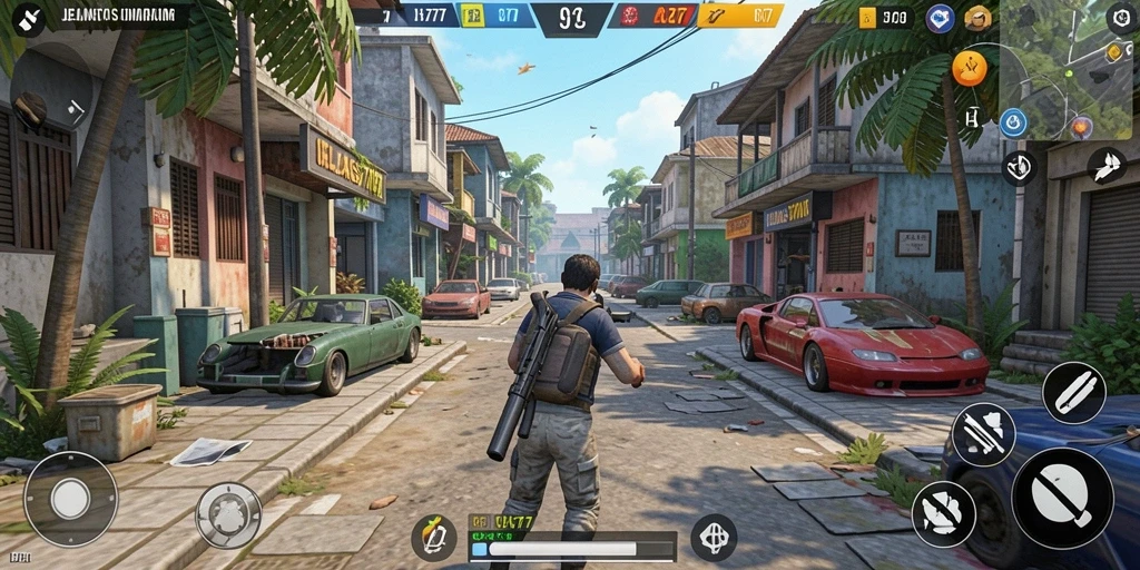 Screenshot gameplay yang menampilkan momen seru dalam JELAS777.