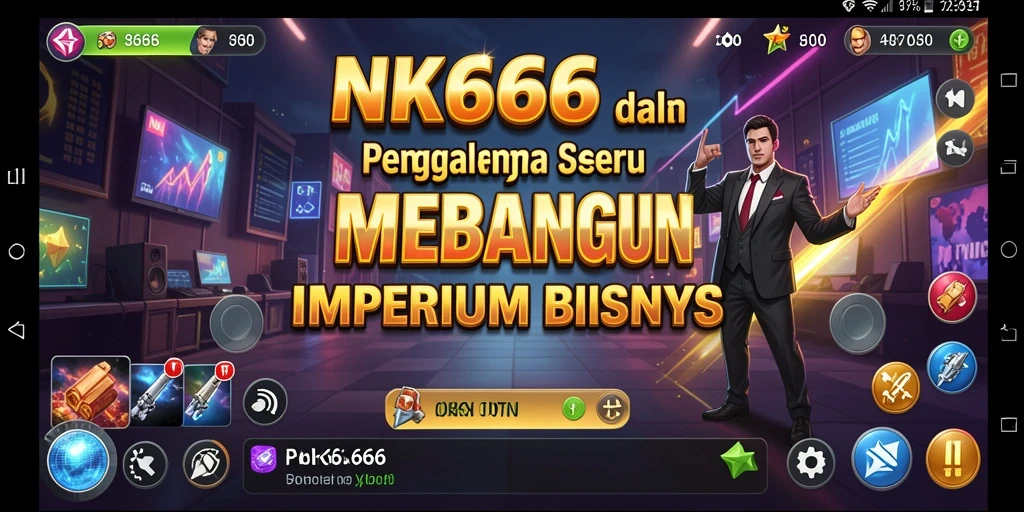Screenshot utama game NK666 menampilkan gameplay Tycoon yang menarik.