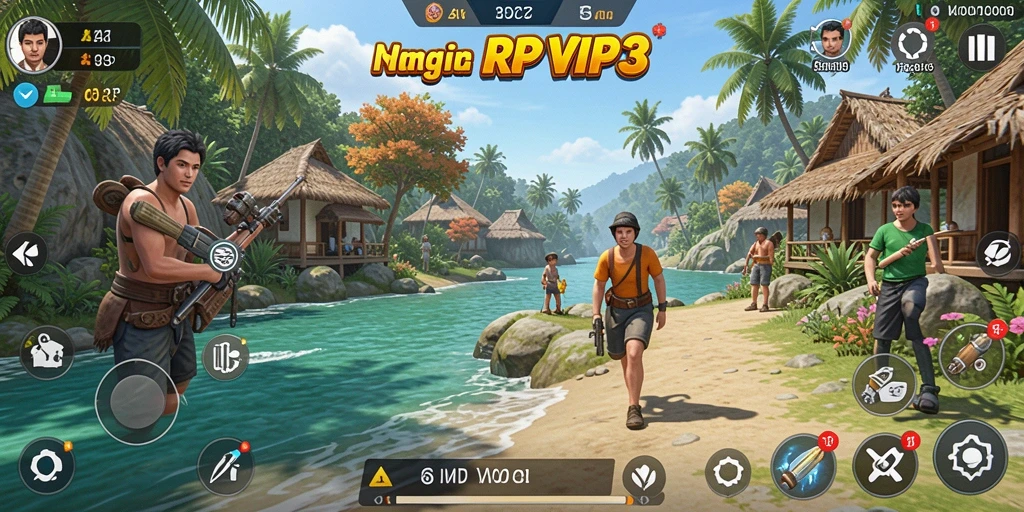Tampilan gameplay RPVIP3 yang seru dan menantang.