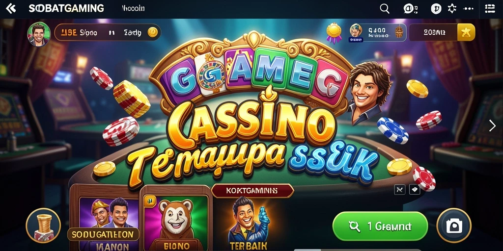 Tampilan menakjubkan dari permainan Kasino SOBATGAMING.