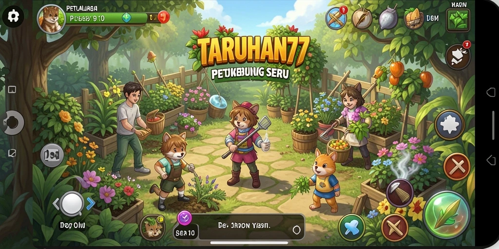 Gameplay TARUHAN77 yang seru dan penuh warna.