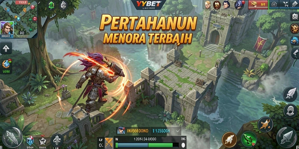 Gameplay menara pertahanan yang menarik dan seru.