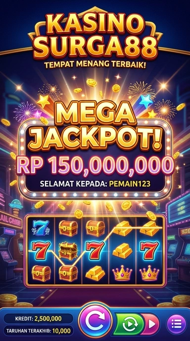 Tampilan utama aplikasi Surga88 dengan beragam pilihan aplikasi.
